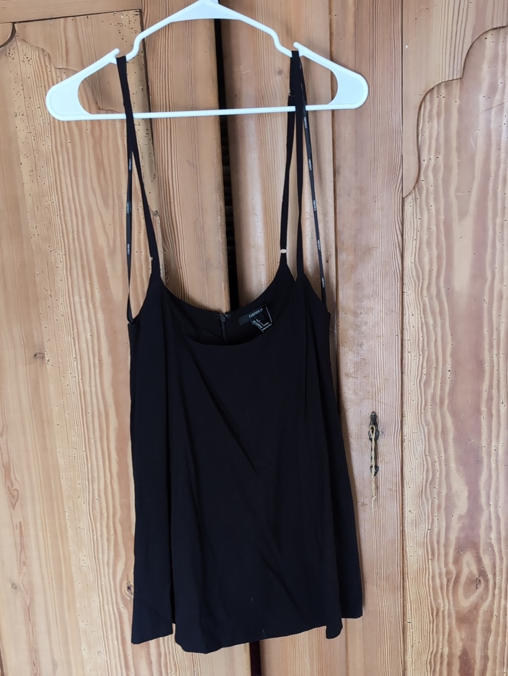 Forever 21 Black Double-Strap Romper